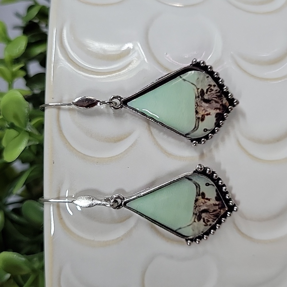 🔥LAST PAIR🔥 Texas Longhorn Drop Earrings - Picture 3 of 5